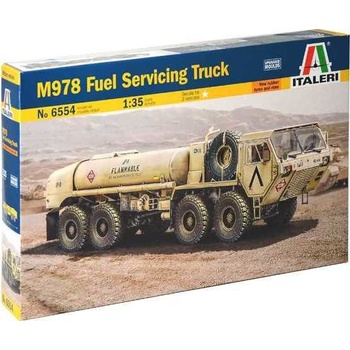Italeri Model Kit military 6554 M978 Fuel Servicing Truck 33-6554 1:35