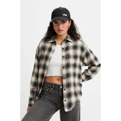 LEVI'S Nola Oversized Shirt A3362-0027 Sivá