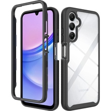 Techsuit Ochranný kryt Defense360 + ochranné sklo displej Samsung Galaxy A15 4G/A15 5G Černá KF2315560