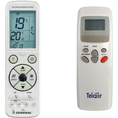 General Telair silent 3800h, 5300h, 7400h, 8400h, 12000ht - луксозно с подсветка дистанционно управление (silent 3800h, 5300h, 7400h, 8400h, 12000ht)