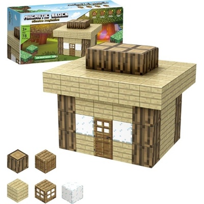 iMex Toys Magnetická stavebnice 78 ks minecraft