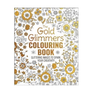 Gold Glimmers Colouring Book | Tansy Willow (2025)
