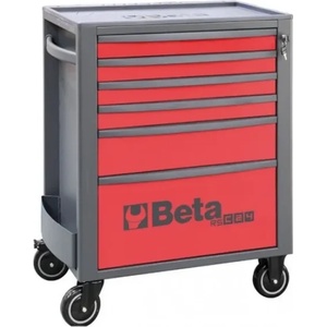 Beta Количка за инструменти beta, 6 чекмеджета, червен цвят (024004063)