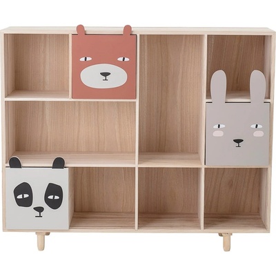 Bloomingville Mini Детски шкаф за книги от масивна дървесина pavlovnie 107x89 cm Calle - Bloomingville Mini (82046524)