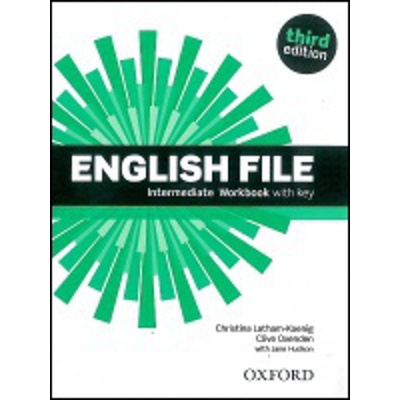 English File Intermediate Workbook with key