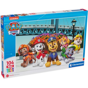 Clementoni Пъзел Clementoni от 104 макси части - Пес Патрул, вид 2 (23755)