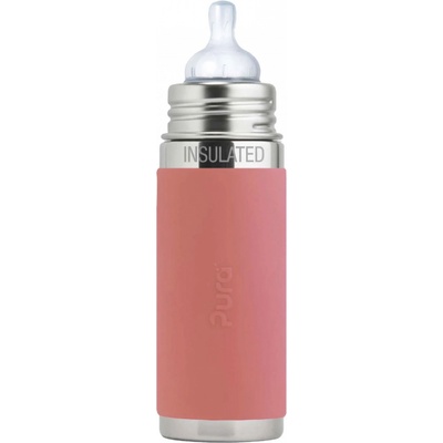 Pura Termo láhev s náustkem Rose 260 ml