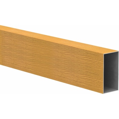 Hliníková plotová výplň 40 x 80 x 1,2 - 6,0 m drevo dekor SVETLÝ DUB W02