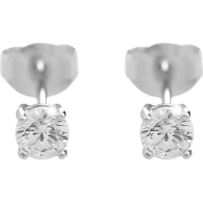 JSB Bijoux stříbrné náušnice zirkony menší 92400419cr