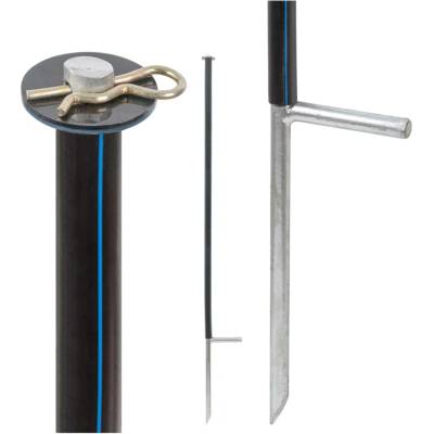 Náhradní podpůrná tyč ∅ 20 mm pro ohradníkovou síť - 120 cm