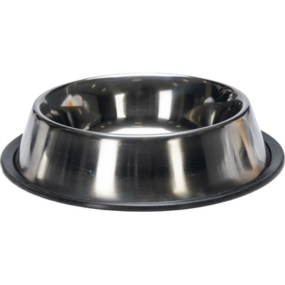 Karlie nerezová miska s gumovým okrajem 15 cm 700 ml