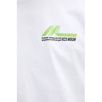 MSGM Тениска мъжка памучна (4040mm120n.267002)