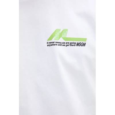 MSGM Тениска мъжка памучна (4040mm120n.267002)