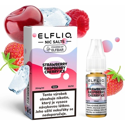 ElfLiq Strawberry Raspberry Cherry ice 10 ml 20 mg
