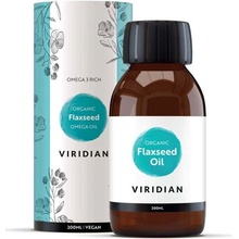 Viridian Golden Flax lněný olej 0,2 l