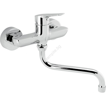 FERRO - Мивка/смесител за мивка METALIA лъскав хром (NR0007)