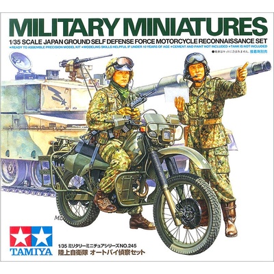 Tamiya JGSDF Motorcycle Reconnaissance Set 1:35