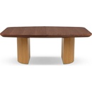 Micadoni Jedálenský stôl Mana tmavohnedý prírodný dub