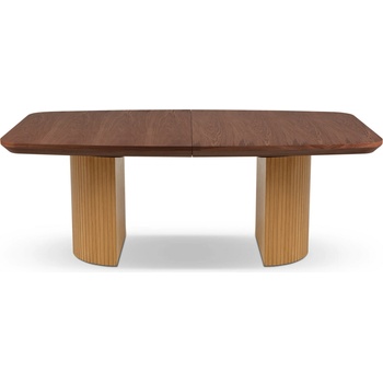 Micadoni Jedálenský stôl Mana tmavohnedý prírodný dub