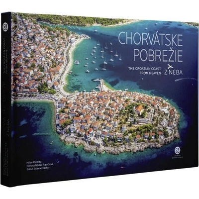 Chorvátske pobrežie z neba