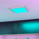 EGLO 901378 -LED RGBW димируемо таванно осветително тяло за баня FUEVA-Z LED/10, 5W/230V 22x22cm IP44 бяло (EG901378)