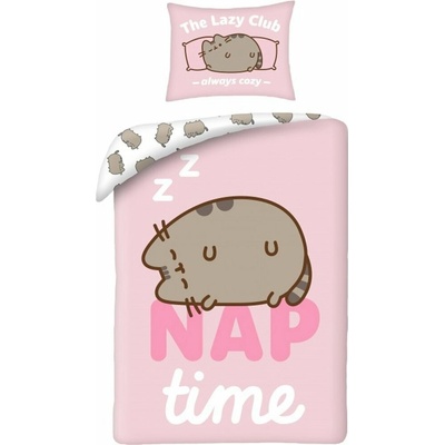 Halantex obliečky z mikrovlákna Pusheen motív NAP time 70x90 140x200