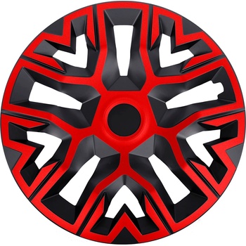 NRM капаци за колела 16", the best червено-черни, 4брой (vtv-pu-23545)