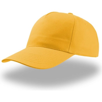 Atlantis Headwear Start Five 5 panelová baseballová COT-33003820099 Žlutá