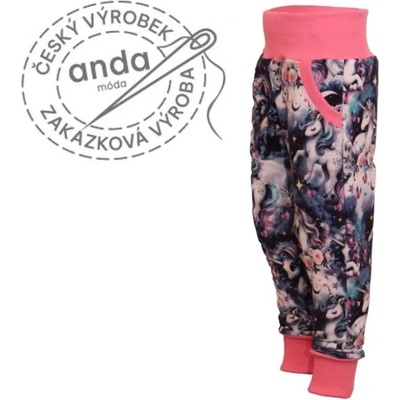 Tepláky bez počesu jednorožci