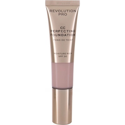 Makeup Revolution London Revolution PRO CC Perfecting SPF30 hydratační a ochranný make-up F0.5 26 ml