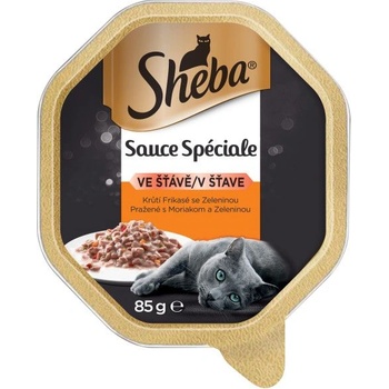 Sheba Специален сос пуйка и зеленчуци 85 г