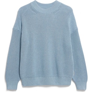 ARMEDANGELS Дамски пуловер ARMEDANGELS Women's Vanisé Knit Sweater Jumper - Blue Glow / Dark Blue Glow (117-3696-0114)