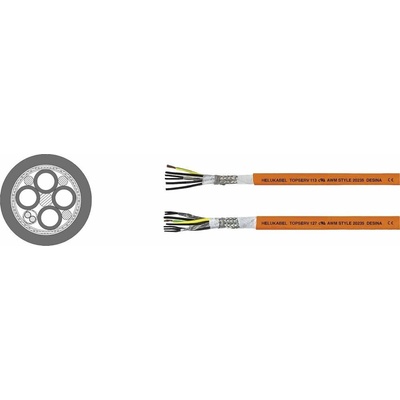 Helu TOPSERV® 112 707281 servo kábel 4 G 2.5 mm² + 2 x 1.5 mm² 50 m oranžová