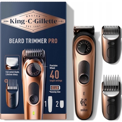 Gillette King C. Beard Trimmer PRO