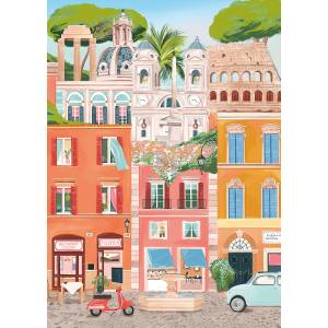 Pieces & Peace - Puzzle Rome, Italia - 1 000 piese