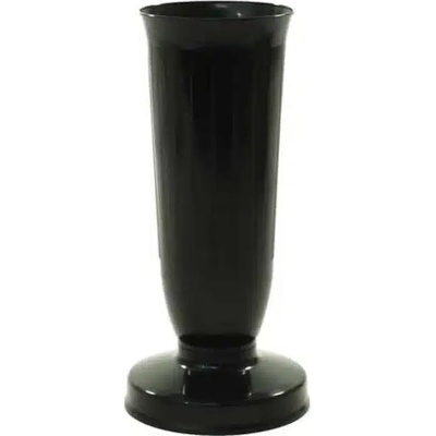 VÁZA () SO ZÁŤAŽOU 26CM ČIERNA
