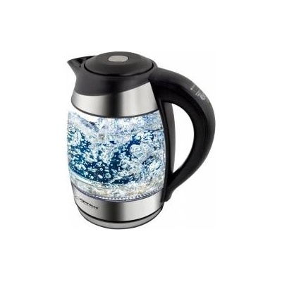 Esperanza electric glass kettle with led and temperature controler seine 1.7 l black