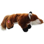 Dog Fantasy Играчка Dog Fantasy Plush лисица с пискливи черни лапи 45см (454-307001)