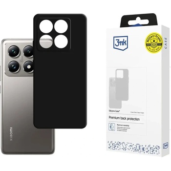 3mk Protection Силиконов калъф 3mk за Xiaomi 14T Pro - черен (5903108613156)