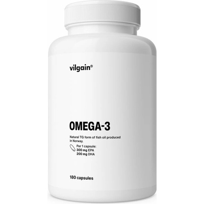 Vilgain Omega-3 180 kapsúl