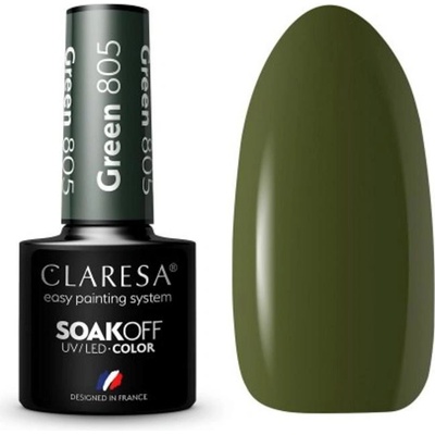 Claresa gél lak na nechty zelený 805 5 g