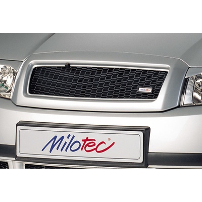 MILOTEC Maska Milotec s čiernou mriežkou, Škoda Fabia I, 1999 - 2007