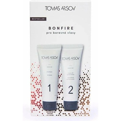 Tomas Arsov Bonfire šampon 250 ml + oplachový kondicionér 250 ml dárková sada – Zbozi.Blesk.cz