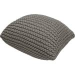 Bonami Essentials Сива възглавница Pouffe Knit - Bonami Essentials (727431033277)