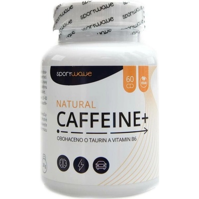 Sportwave Natural Caffeine+ přírodní kofein + taurin + B6 60 tabliet