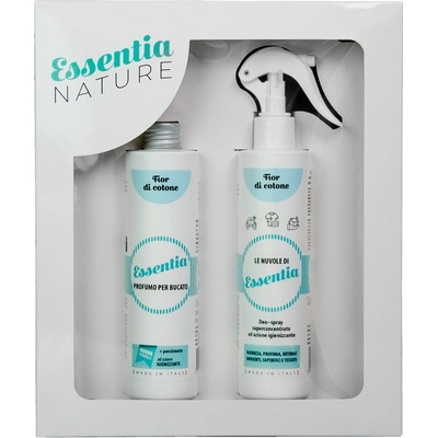 Essentia Sada 2 x 250 ml Parfém na praní + Uni Sprej Cloud COTTON FLOWER