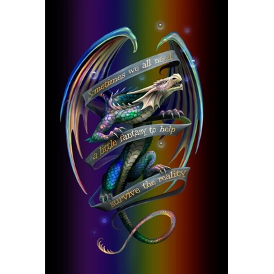 Europosters Plagát, Obraz - Anne Stokes - Sometimes, 61 × 91.5 cm