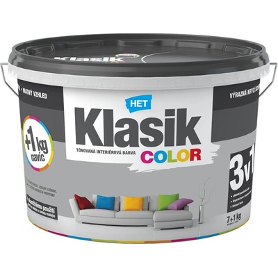 Het Klasik Color 0277 hnědý světlý 7 + 1 kg