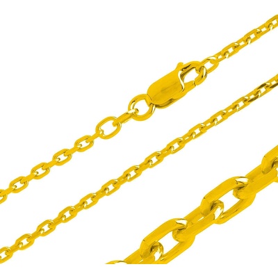 Argento Pozlacený stříbrný řetízek 15360