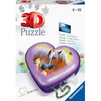 Ravensburger 3D puzzle Srdce Koně 54 ks